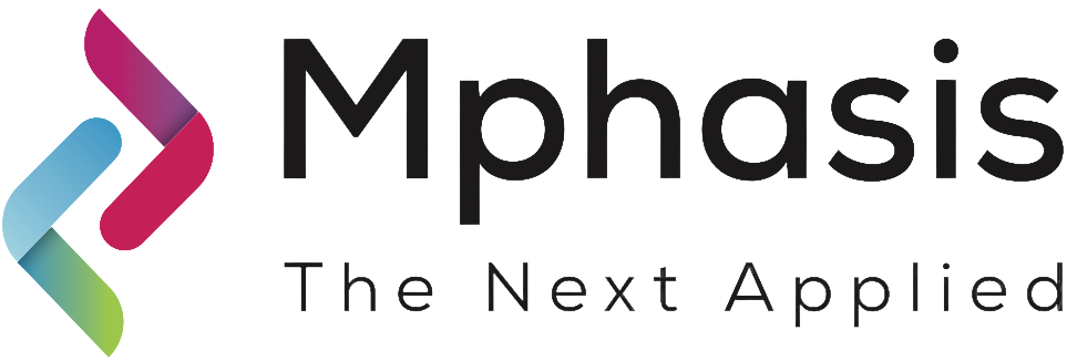 LOGO OF MPHASIS - TAGLINE - THE NEXT APPLIED